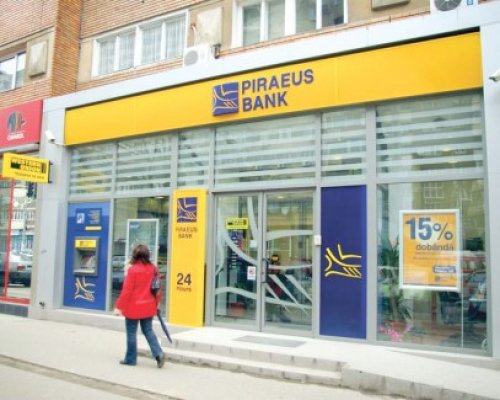 Piraeus Bank închide agenţia de la Casa de Cultură Constanţa